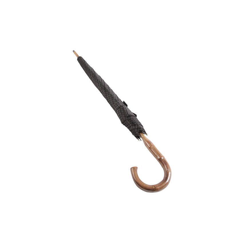 مظلة مستقيمة صغيرة ذات قبة شبكية كثيفة من قماش حريري - 0E6B0051