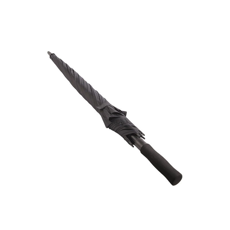 الرجال الناضجين الأسود قماش حريري مظلة جولف 0E6B0716